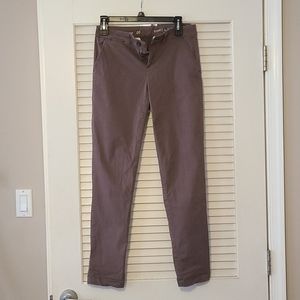 GAP broken in straight leg khakis